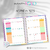 Agenda Colores - imprimiblesxoxo