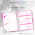 Agenda / Pedidos Rosa - imprimiblesxoxo