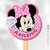 Topper para centro de mesa - Minnie Mouse 59