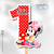 Topper para centro de mesa - Minnie Mouse 55