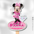 Topper para centro de mesa - Minnie Mouse 43