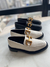 Mocassim Larissa, cor off white - MKS SHOES LTDA