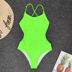 Monokini verde neón - MarGo Shop