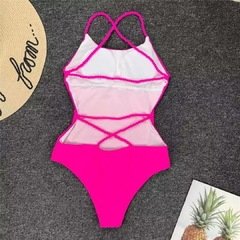 Monokini rosa neón - tienda en línea