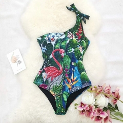 Monokini Tropical vibes Flamingo en internet