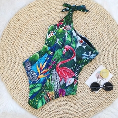 Imagen de Monokini Tropical vibes Flamingo