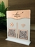 Placa 2 Qr Codes Personalizada - comprar online