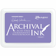 Almohadilla de tinta Ranger Archival Ink Violet