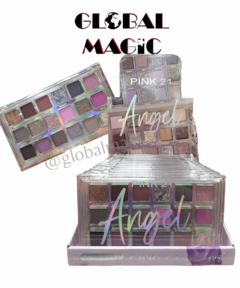 SOMBRA PALETTE ANGEL X18 COLORES PINK 21 COD.59464