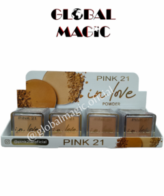 POLVO COMPACTO IN LOVE PINK21 COD.57439