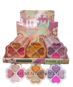 SOMBRAS X 4 LUCKY PINK 21 COD. 59037