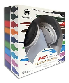 Auriculares Vincha Bluetooth Manos Libres Microfono Fm Sd - comprar online