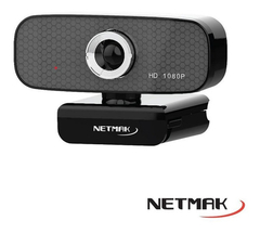 Camara Web Full Hd Netmak 1080p C/ Microfono Video Llamadas