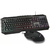 COMBO GAMER TECLADO MULTIMIDIA E MOUSE PRETO LED USB TC239 MULTILASER