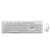 COMBO WIRELESS TECLADO E MOUSE POP+ TM410 BRANCO OEX