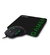 MOUSE GAMER PRETO/VERDE C/ MOUSE PAD MO273 USB MULTILASER