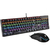 COMBO TECLADO E MOUSE GAMER MECANICO LED RGB USB PRETO GM200 HP