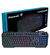 TECLADO GAMER CRUSADER PRETO LED RGB USB 70528 FORTREK