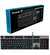 TECLADO GAMER MECANICO BLACK HAWK PRETO/CINZA LED RGB USB FORTREK