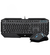 COMBO TECLADO E MOUSE GAMER PRETO USB GK1000 1QW65AA HP