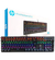 TECLADO GAMER MECANICO PRETO LED RGB USB GK100 7JH28AA HP