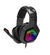 HEADSET GAMER BLACK HAWK PRETO LED RGB P3 70530 FORTREK - comprar online