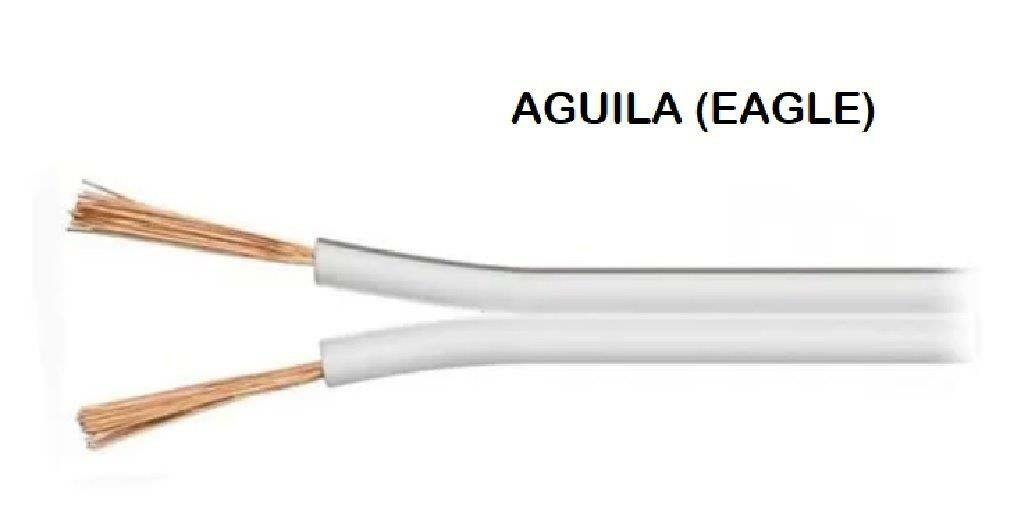 Cables Direct - Cable de altavoz para exteriores calibre 14, 250 pies, 4  conductores, aluminio revestido de cobre, cable de audio trenzado a granel  