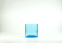 Juego de 4 vasos cortos de vidrio reciclado botella Bombay Sapphire en internet