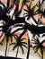 Blusa estampa tropical com bolso em couro - comprar online