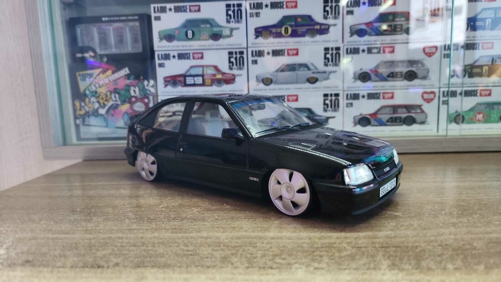 Miniatura Volkswagen Gol Gti 1989 Rebaixado Metal 1:43