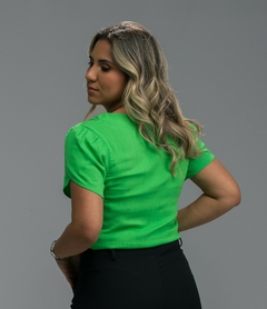 Blusa Viscolinho com Elastano Tulipa - comprar online