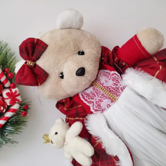 Ursinha de Pelúcia Princesa Maitê de Natal na internet