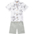 Conjunto Infantil Masculino Camisa + Bermuda - Milon