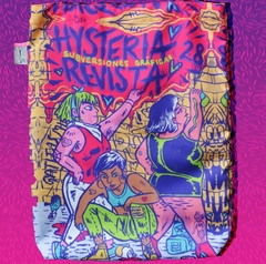 Totebag full print de las portadas de Hysteria! Revista - Hysteria! Revista