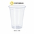 Copo PP Transparente 300ml c/50 Copobras PPT-330 - comprar online