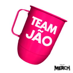 Kit Caneca TEAM x Idiota + Tirante TEAM - 850ml - Team Jão Merch