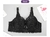 Sutiã sexy plus size, bralette crop sem alça, lingerie em renda