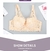 Sutiã sexy plus size, bralette crop sem alça, lingerie em renda na internet