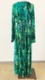 Vestido floral impressão boho maxi sexy primavera verão - comprar online