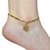 Anniyo 21cm + 10cm / A-Z Iniciais de nomes para mulheres utilizar em tornozelos - Fashion Foot Chain Girl #105906