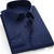 Camisa de manga comprida slim fit masculina casual - loja online