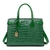 Bolsa feminina, estilo couro de crocodilo - Crossbody - comprar online