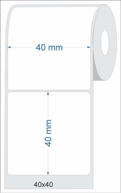 Etiqueta Térmica Adesiva 40x40