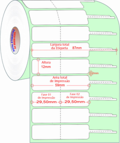 Etiqueta para Joia 87x12x1 - comprar online