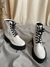 Combat boots blancas - tienda online