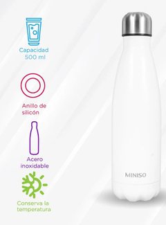 BOTELLA DE ACERO INOXIDABLE - comprar online