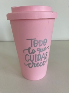 VASO TERMICO C/ frase motivacional - comprar online