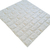 Placa 70x77x0,8 cm revestimiento Ladrillo rustico 3D blanco - comprar online