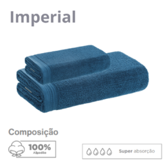 Imagem do Jogo De Banho Imperial 2 Peças Azul