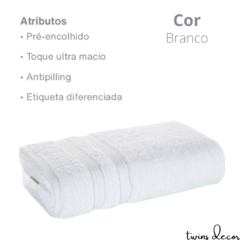 Toalha de Rosto Unika Branco - comprar online